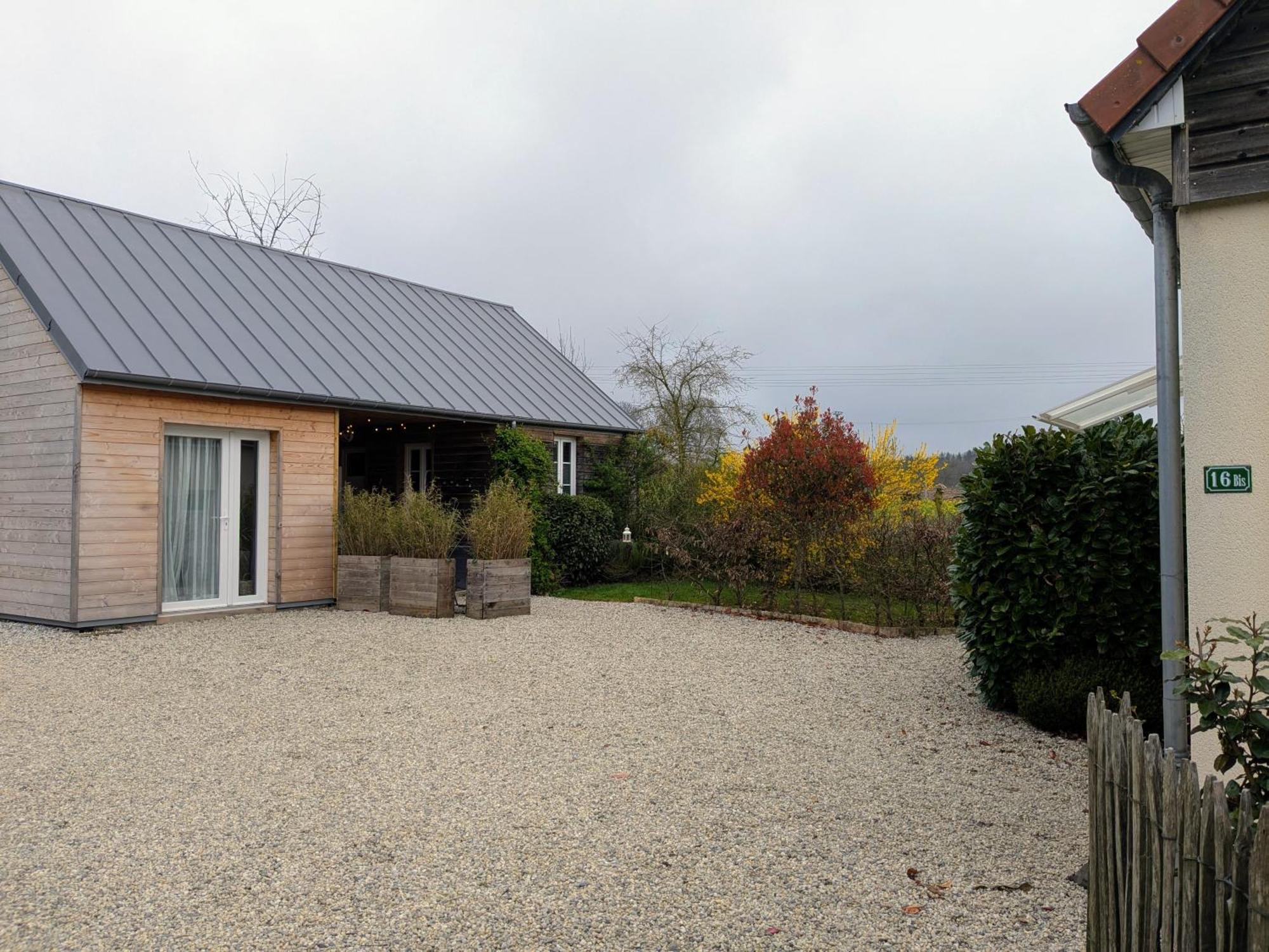 La Petite Enseigne - Chez Helene - Gites En Baie Champeaux Exterior foto